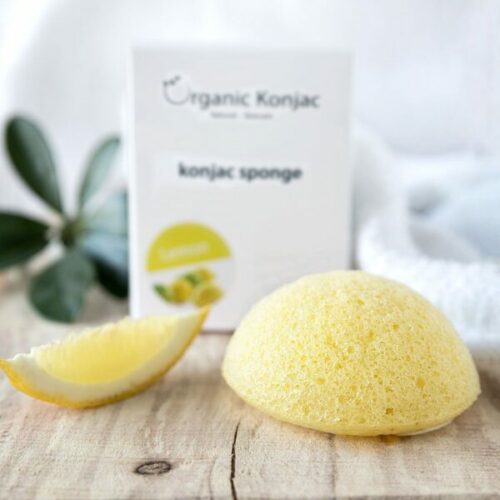 Organic Konjac Svamp Lemon – Mod pigmentforandringer
