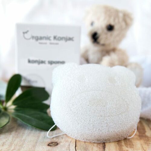 Organic Konjac Svamp Pure Bear – Til babyer og børn